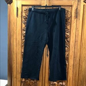 EUC Frank & Eileen cropped sweatpant XL
